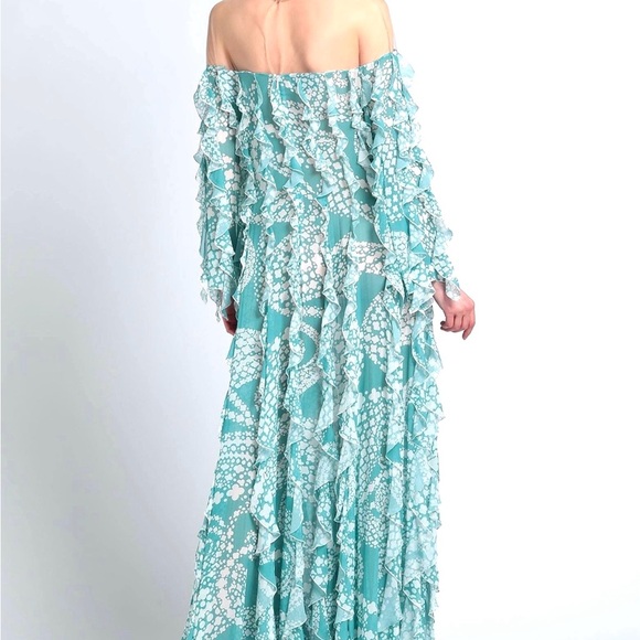 MARIO DICE MAXI SILK DRESS - Picture 2 of 5